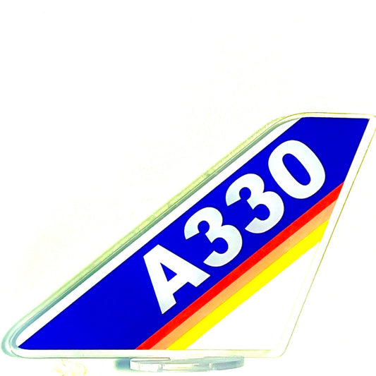 RBF絕版  A330 Plastic tail 12x16cm 飛機尾翼 A1216-T-A330 *free shipping* 全球免運費