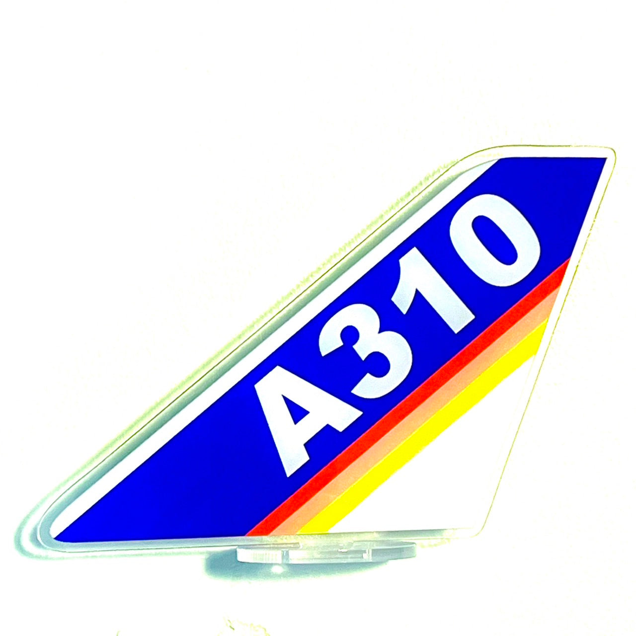 RBF絕版  A310 Plastic tail 12x16cm 飛機尾翼 A1216-T-A310 *free shipping* 全球免運費