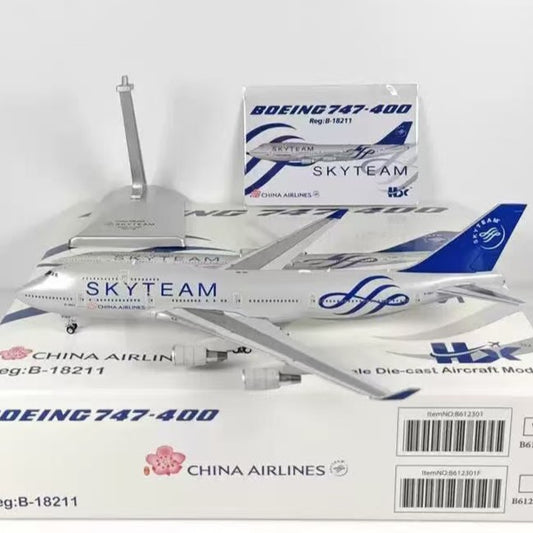 RBF現貨  HX 1:400 China Airlines 747-400 Skyt B612301 *free shipping* 全球免運費