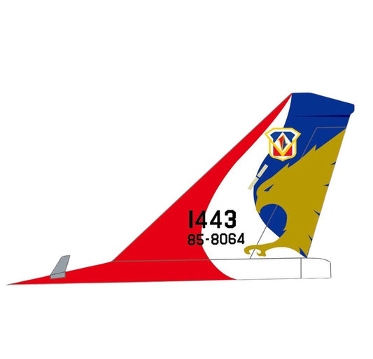 RBF現貨  ROCAF F-CK-1 1443 STICKER 10CM 貼紙 S-T-1443 *free shipping* 全球免運費