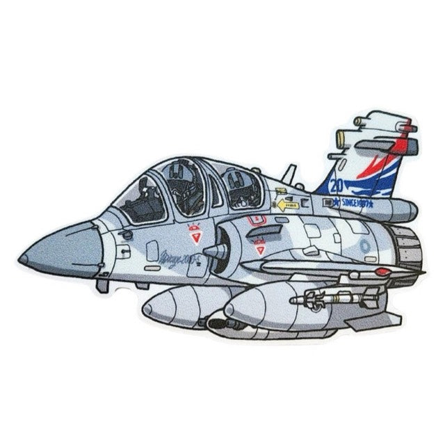 RBF現貨  ROCAF Mirage 2000 STICKER 10CM 貼紙 S10-M2KTW *free shipping* 全球免運費