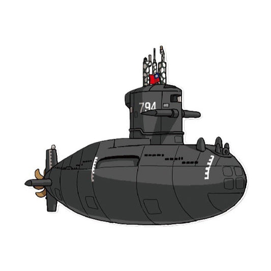 RBF現貨  ROC NAVY 794 STICKER 10CM 貼紙 S10-794 *free shipping* 全球免運費