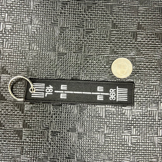 RBF絕版  RUNWAY 18L 36R KEY RING 鑰匙圈 K-18L36R *free shipping* 全球免運費