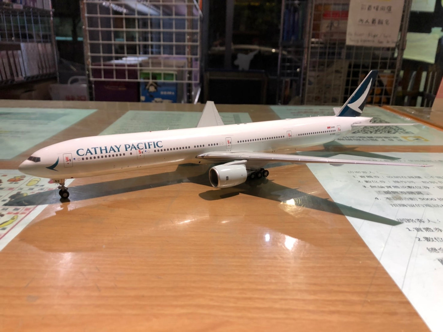 RBF絕版 JC 金屬 1:200 CATHAY 777-300 B-HNS EW2773003 *free shipping* 全球免運費