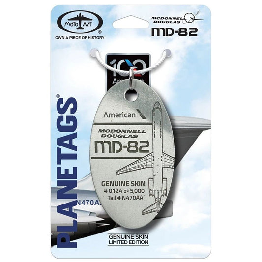 RBF  PLANETAGS American MD-82 N470AA 721352898298 全球免運 Free Shipping Worldwide