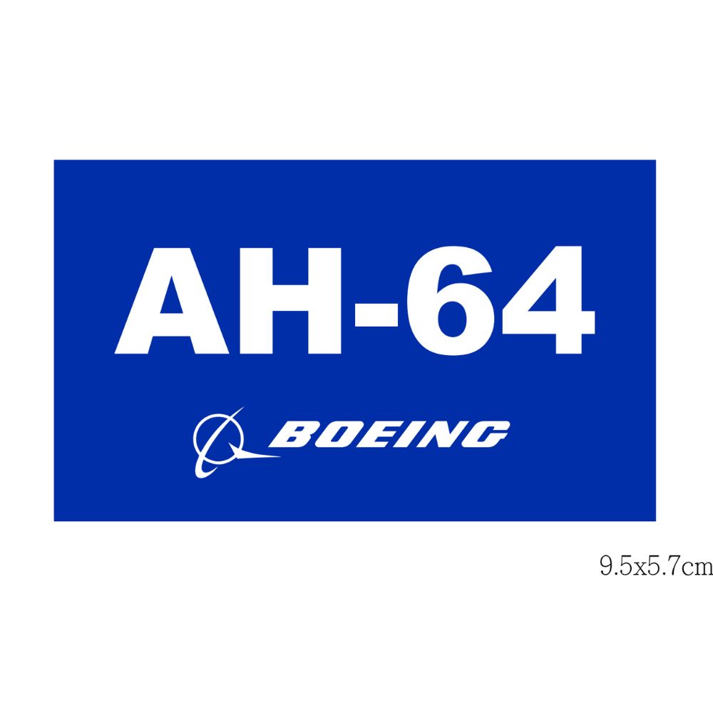 RBF 現貨 AH-64 STICKER 9.5x5.7cm 貼紙 S-AH64 全球免運 Free Shipping Worldwide