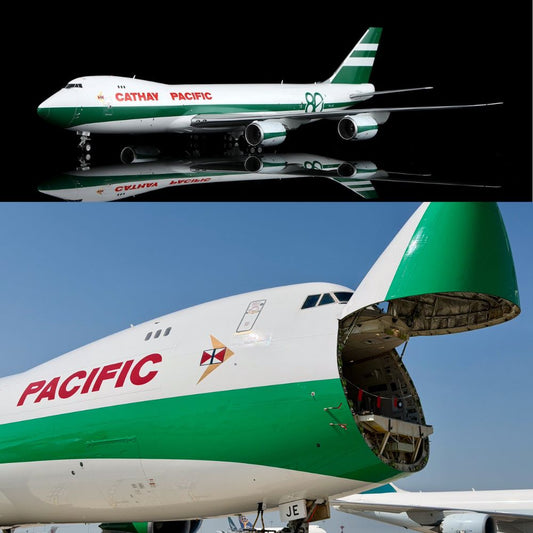 RBF  SQ 1:200 CATHAY PACIFIC B747-8F 80th L2337C 全球免運 Free Shipping Worldwide