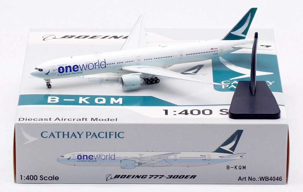 RBF現貨 IF 金屬 1:400 B-KQM Cathay Pacific 777-367ER WB4046 *free shipping* 全球免運費
