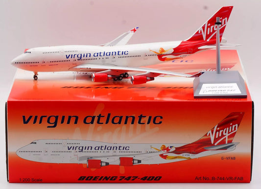 RBF現貨 IF 金屬 1:200 Virgin Atlantic 747-4Q8 G-VFAB B-744-VR-FAB *free shipping* 全球免運費
