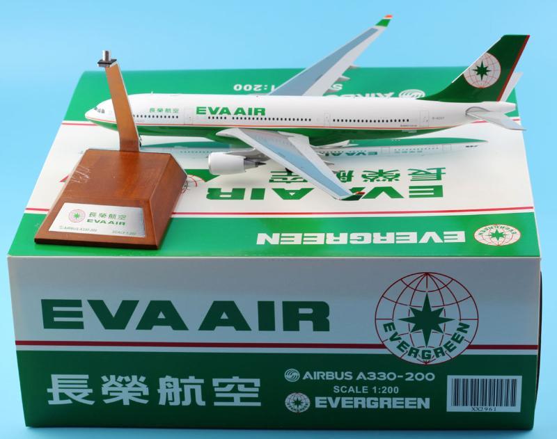 RBF絕版 JC 金屬 1:200 EVA AIR A330-200 B-16307 XX2961 *free shipping* 全球免運費