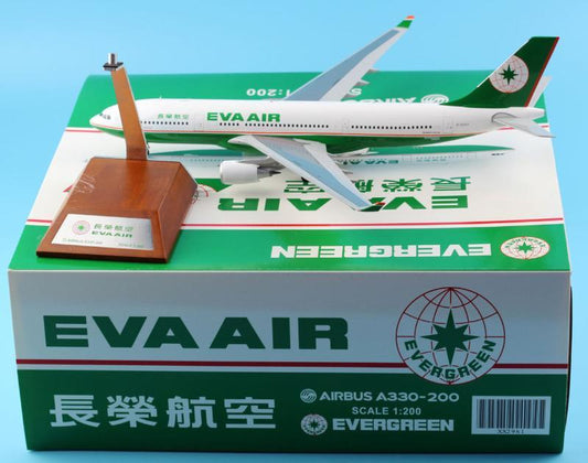 RBF絕版 JC 金屬 1:200 EVA AIR A330-200 B-16307 XX2961 *free shipping* 全球免運費