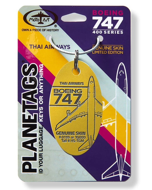 RBF絕版   PLANETAG Thai 747 HS-TGM 763961286387 *free shipping* 全球免運費