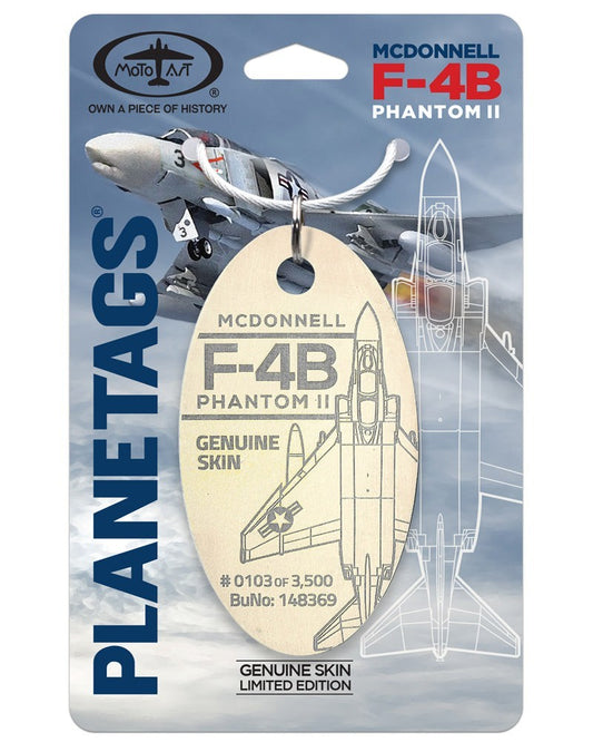 RBF絕版   PLANETAGS F-4B PHANTOM II 148369 670087939175 *free shipping* 全球免運費