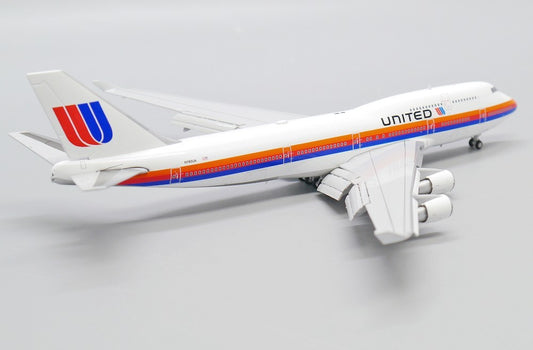 RBF絕版 JC 金屬 1:400 UNITED 747-400 FLAPS DOWN N183 XX40087A *free shipping* 全球免運費