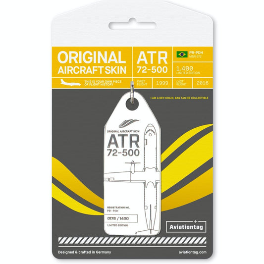 RBF絕版   AVIATIONTAG ATR 72 – PR-PDH 4260411671848 *free shipping* 全球免運費