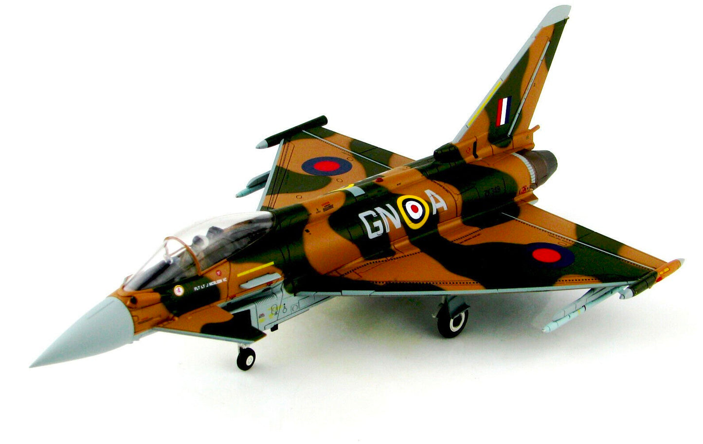 RBF絕版 HM 金屬 1:72 RAF EF2000 Typhoon HA6606 *free shipping* 全球免運費
