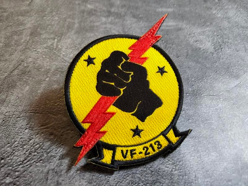 RBF現貨  TOP GUN VF-213 10CM PATCH 臂章  ARM250-213 *free shipping* 全球免運費