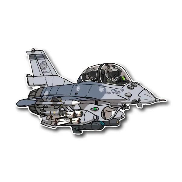 RBF絕版 Mr.Dom F-16BM AGM-65 PVC sticker 貼紙 S35-16AGM65 *free shipping*