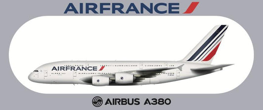 RBF現貨  AIR FRANCE A380 20*8.8CM STICKER 貼紙 S-R-380-AF *free shipping* 全球免運費