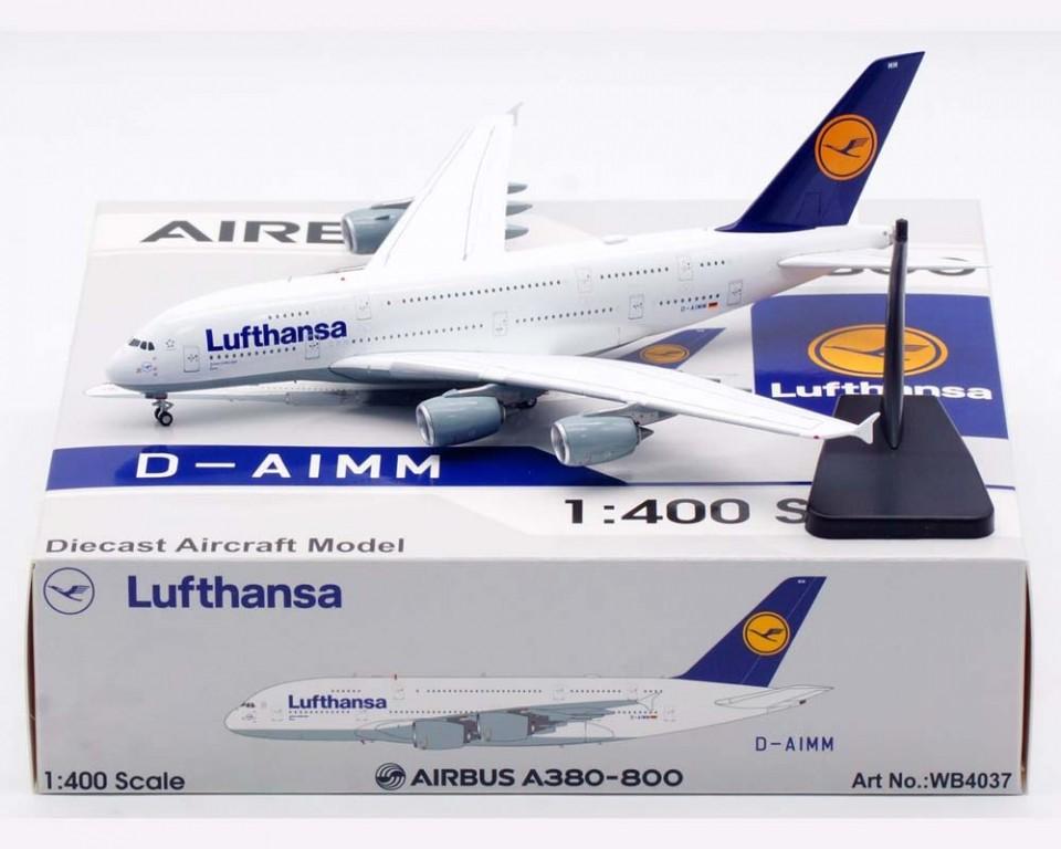 RBF現貨 IF 金屬 1/400 D-AIMM Lufthansa A380-841 WB4037 *free shipping* 全球免運費