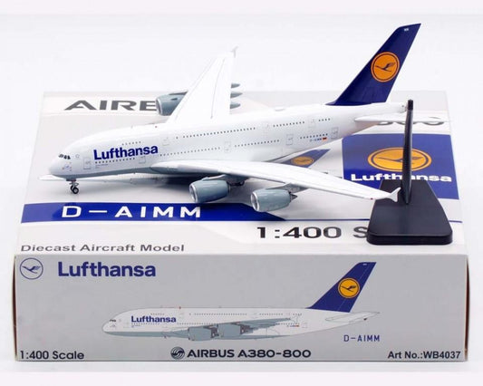 RBF現貨 IF 金屬 1/400 D-AIMM Lufthansa A380-841 WB4037 *free shipping* 全球免運費