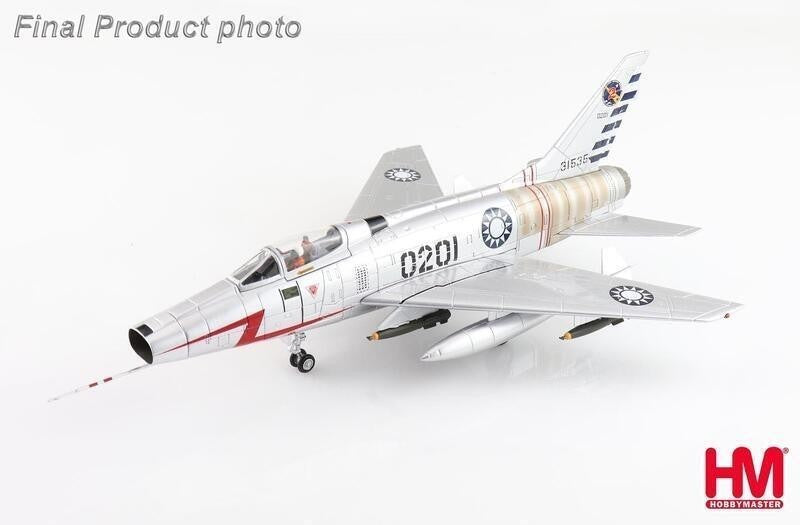 RBF現貨 HM 金屬 1:72 ROCAF F-100A HA2125 *free shipping* 全球免運費