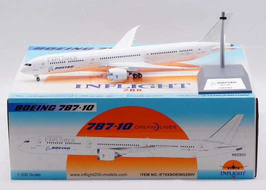 RBF絕版  1:200 787-10 EXPLORER N8290V IF78XBOEING290V *free shipping* 全球免運費